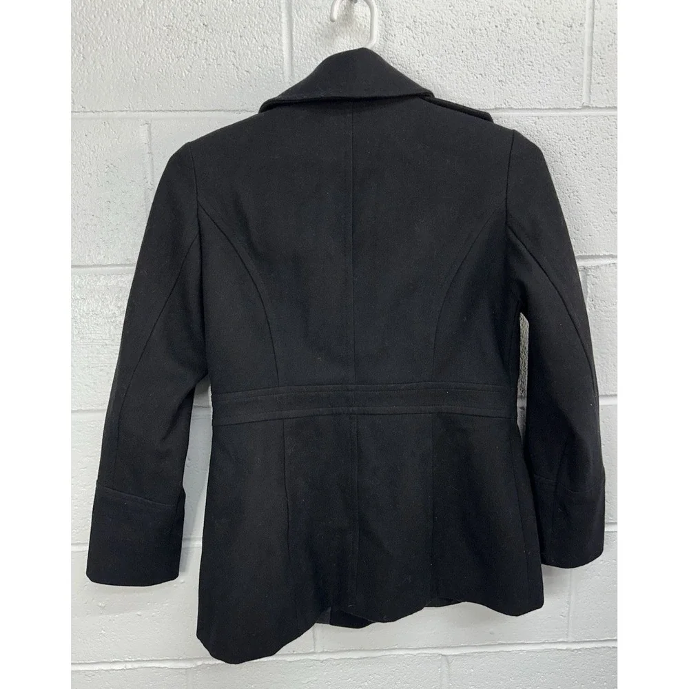 Michael Kors Women's Wool‎ Double Button Pea Coat WPL 7888 / Size Small